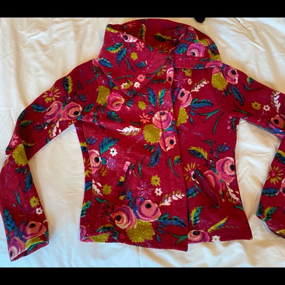 Anthropologie Sparrow S wool sweater cardigan